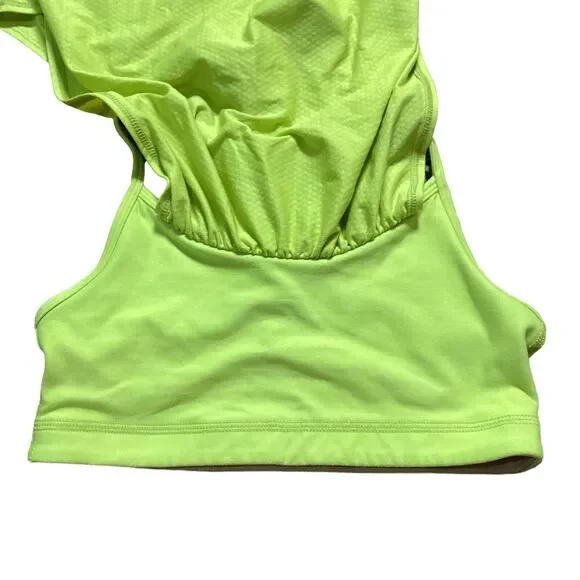 Lululemon Womens Tank Top w/ Built in Bra Loose Fit Racerback Womens Size 4 - Picture 7 of 7